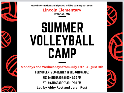 Summer Volleyball camp